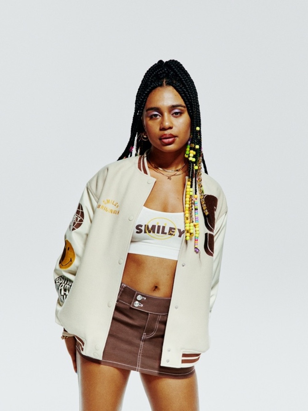 H&M x Smiley collab Varsity Jacket 2022